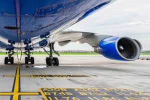 Aviation and Aerospace Parts Shipping-Aircraft on ground awaiting spare parts